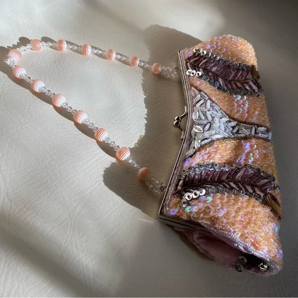 Vintage Beaded Clutch Bag - Picture 10 of 16